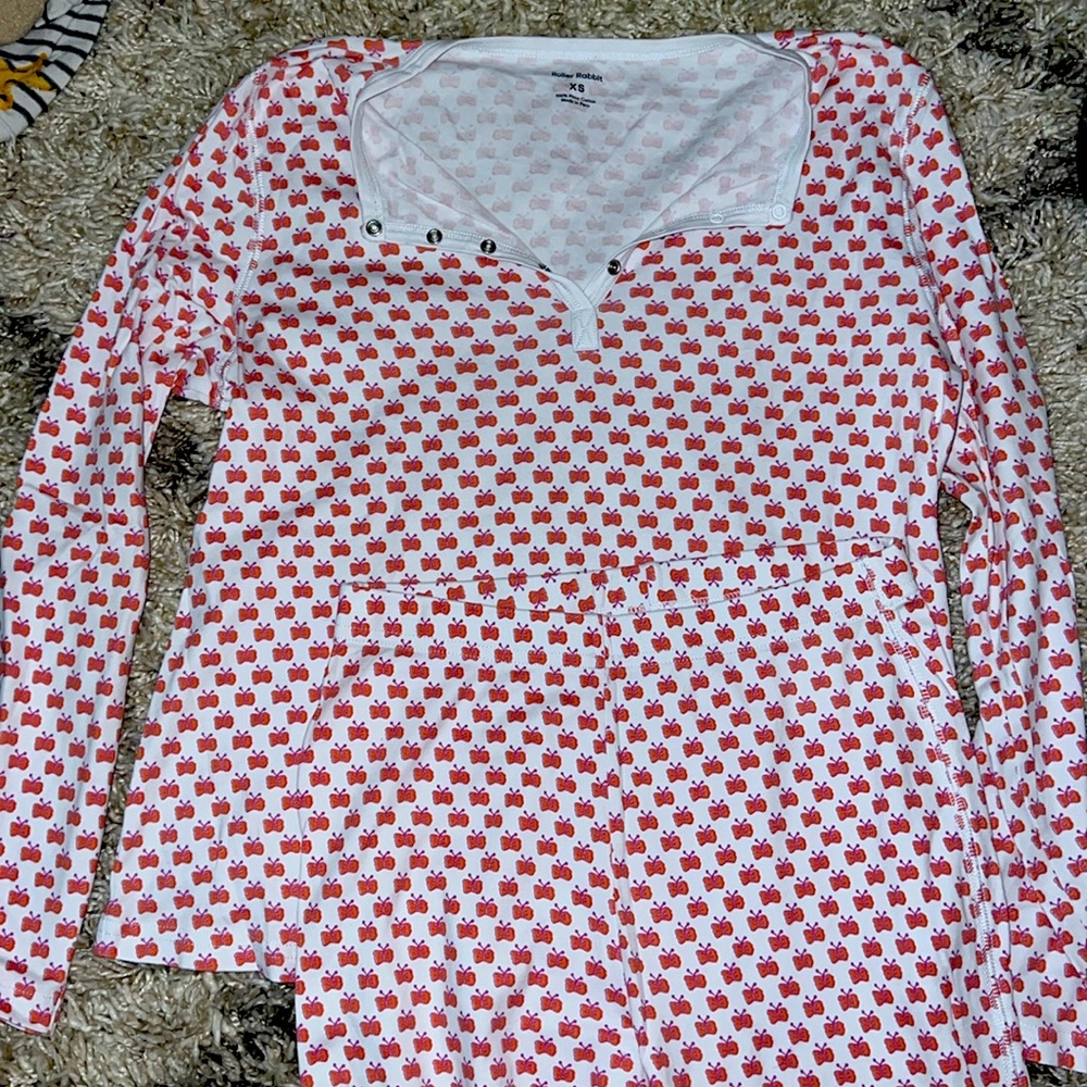 Sunita Butterfly Print Pajama Set - image 1